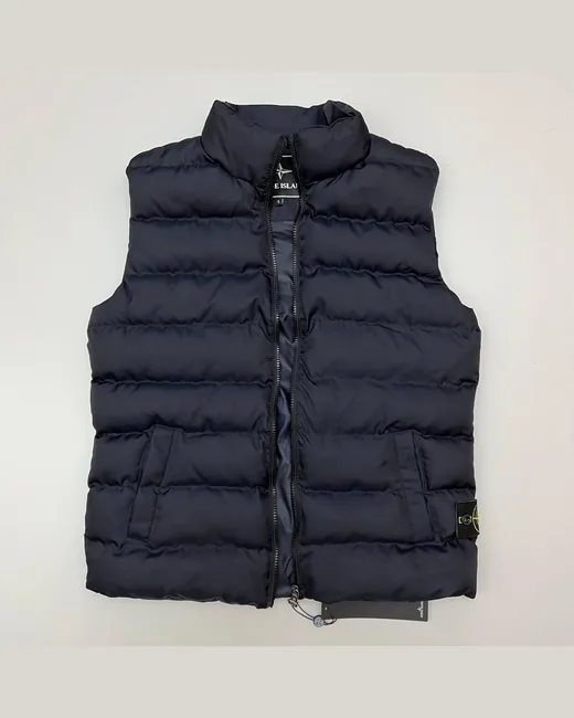 Жилет Stone Island темно-синій фото 4