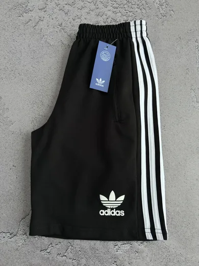 Шорти Adidas чорні фото 5