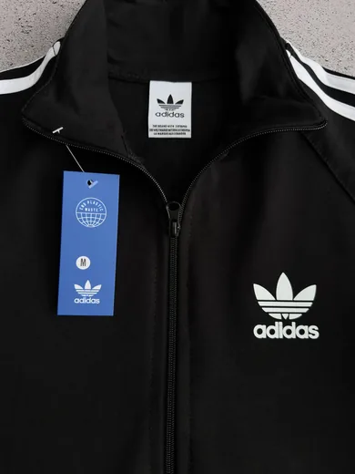Кофта Adidas чорна фото 8
