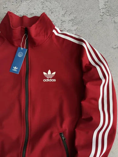 Кофта Adidas червона фото 5