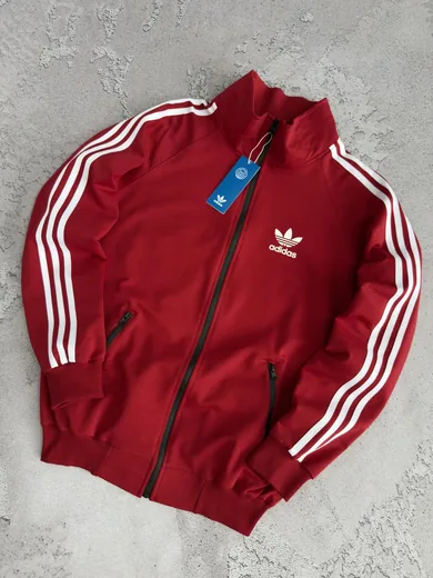 Кофта Adidas червона фото 2