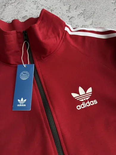 Кофта Adidas червона фото 6