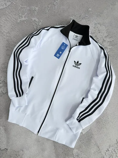 Кофта Adidas біла фото 2