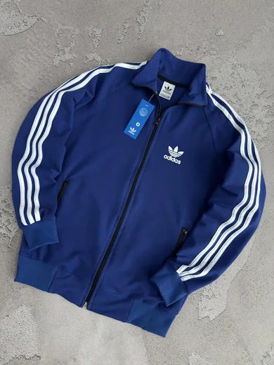 Кофта Adidas синя фото 2