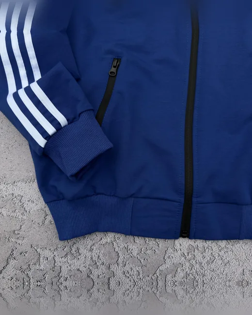 Кофта Adidas синя фото 11