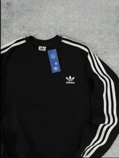 Світшот Adidas чорний фото 6