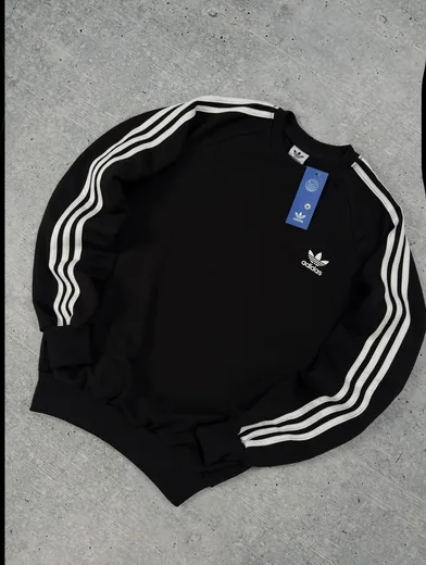 Світшот Adidas чорний фото 4