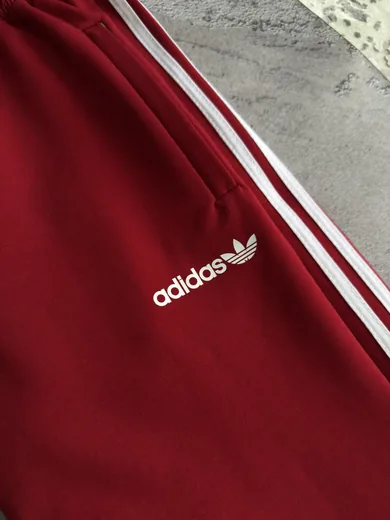 Костюм Adidas кофта та штани червоний фото 9
