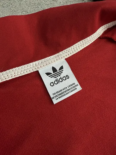 Костюм Adidas кофта та штани червоний фото 8