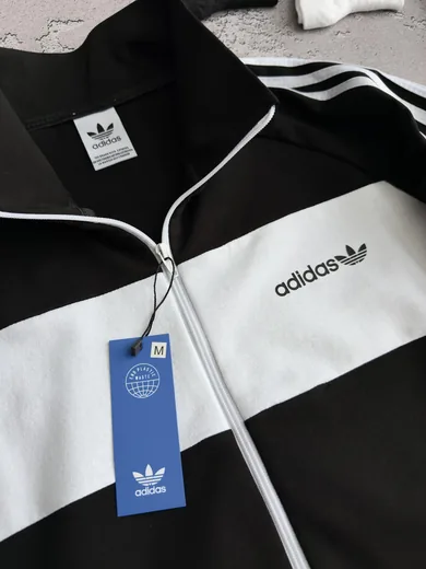 Костюм Adidas кофта та штани чорний фото 3