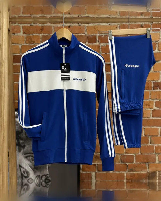 Костюм Adidas кофта та штани синій фото 11