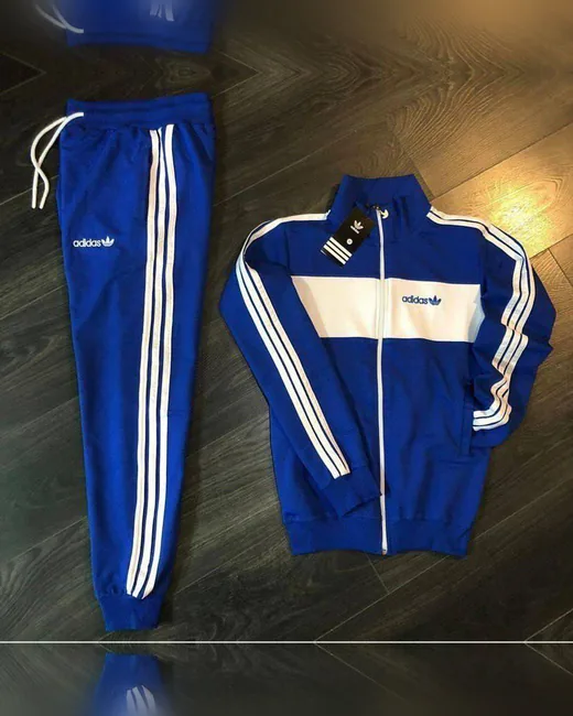 Костюм Adidas кофта та штани синій фото 10