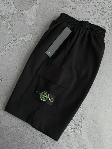 Шорти Stone Island чорні фото 2