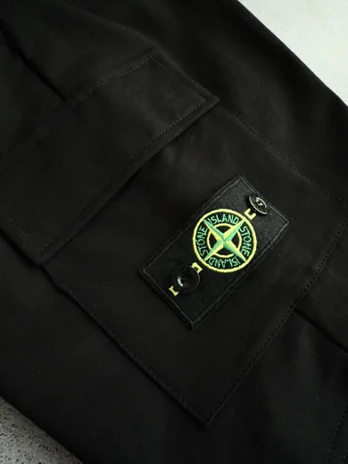 Шорти Stone Island чорні фото 4