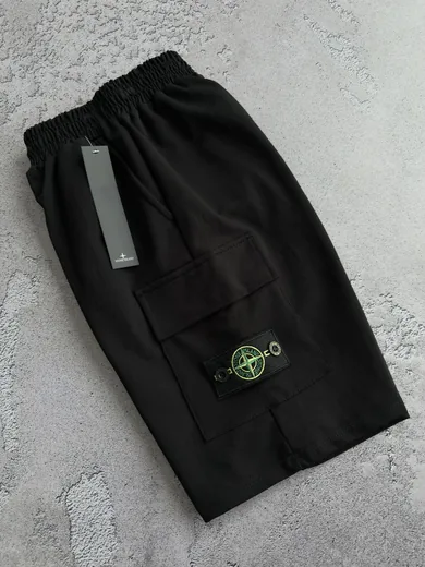 Шорти Stone Island чорні фото 3