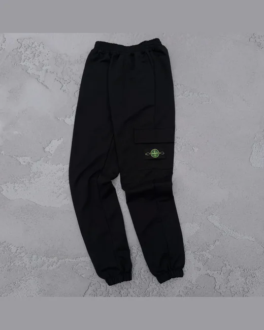 Штани Stone Island чорні фото 3