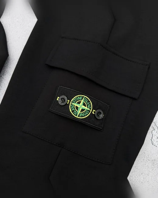 Штани Stone Island чорні фото 4