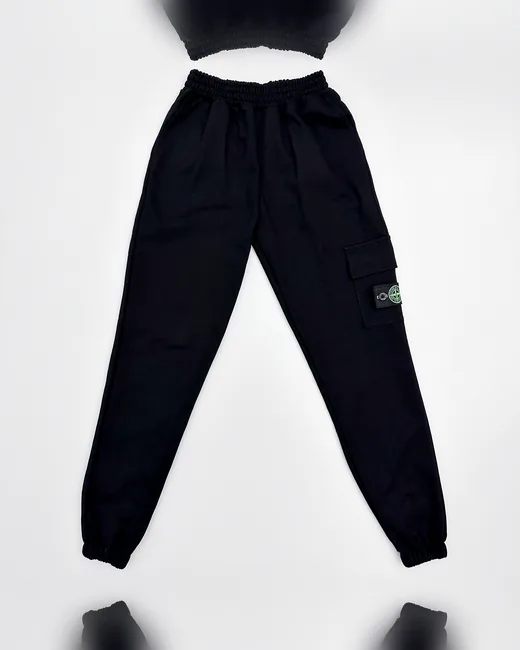 Штани Stone Island чорні фото 7